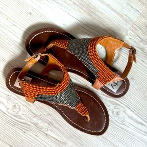 NWOB Dolce Vita Beaded Sandals